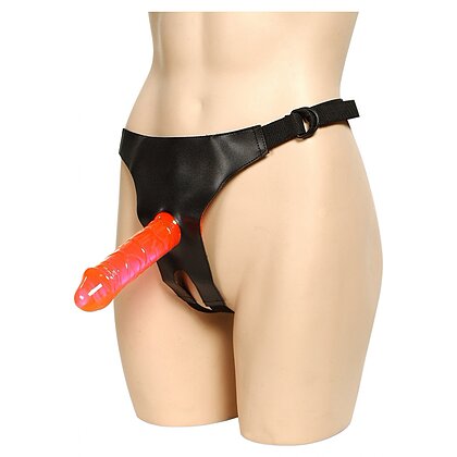 Strap-On Decupat 2 Dongs Roșu 3