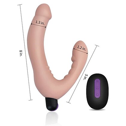 Strap-On Dublu Joy pentru Stimularea Punctului G 4