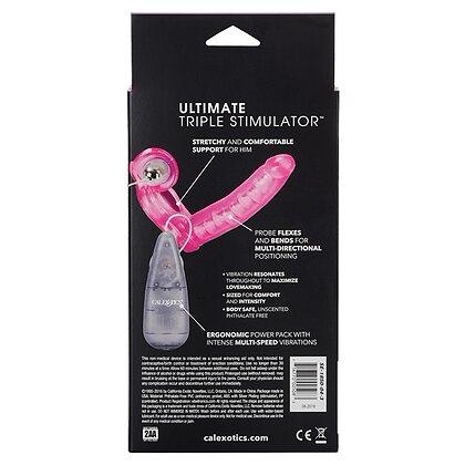 Strap-On Ultimate Triple Stimulator Roz 3