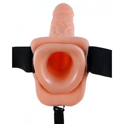 Strap On Unisex Hollow cu Testicule 3