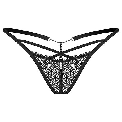 String Obsessive Iliosa Negru L-XL