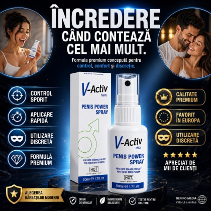 Spray Potență V-Activ Penis Power pentru Bărbați 50ml 5