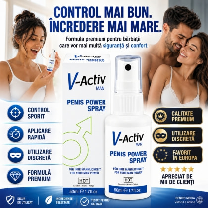 Spray Potență V-Activ Penis Power pentru Bărbați 50ml 4