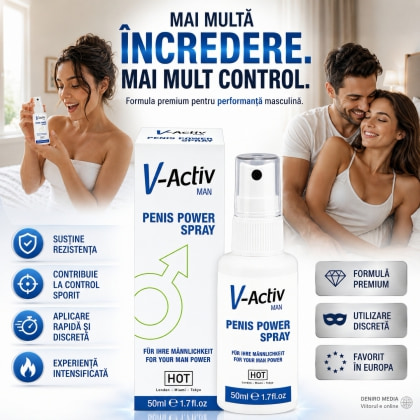 Spray Potență V-Activ Penis Power pentru Bărbați 50ml 3