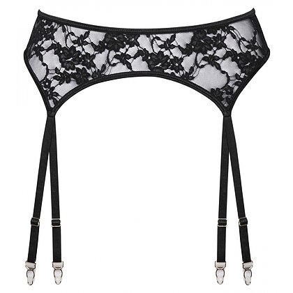 Suspender Belt Cottelli Collection So Nice Negru S-M