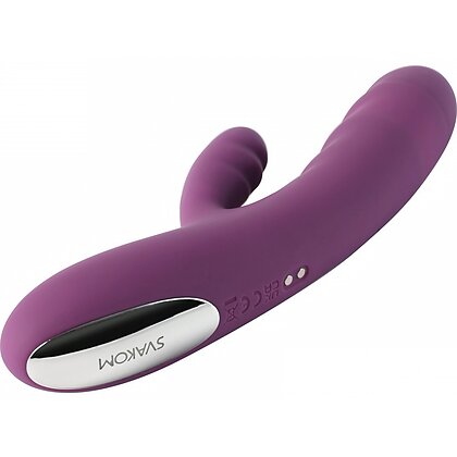 Svakom Avery Lilac — Rabbit 5x Împingere, Reîncărcabil Mov 3