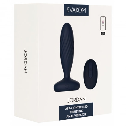 Svakom Jordan Bleumarin: Vibrație și Împingere 7 Moduri Albastru 9