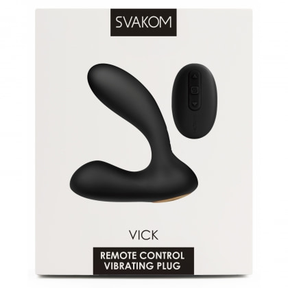 Vibrator Svakom Vick pentru Prostată și Punctul G Negru 14