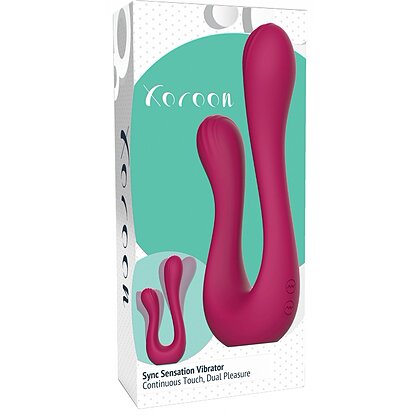 Sync Sensation – Vibrator Dublu, 2 Motoare, 7 Moduri Roz 7