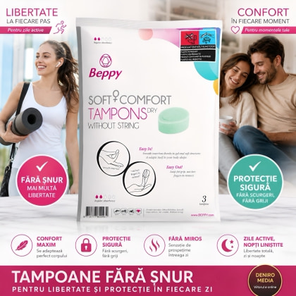 Tampoane Beppy Soft And Confort Dry 30 Bucăți 3
