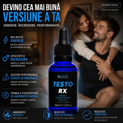 Testorx Powerful Booster Hormon Masculin 30ml 4