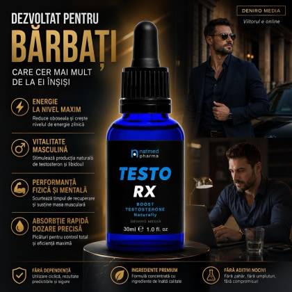 Testorx Powerful Booster Hormon Masculin 30ml 2