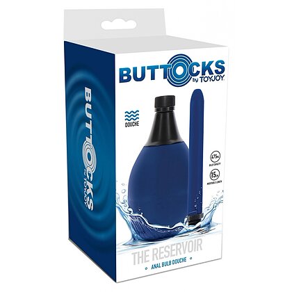 Balon Rezervor Anal ToyJoy — Aplicare Precisă, Albastru 5
