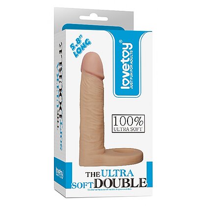Strap-On The Ultra Soft Double 15cm 6
