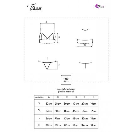 Set LivCo Tisam Negru L 5