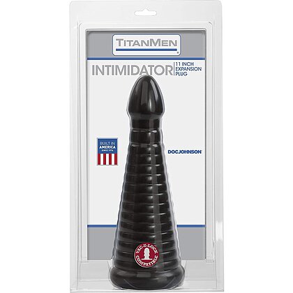 Dop Anal TitanMen Intimidator Negru Plăcere Extremă 2