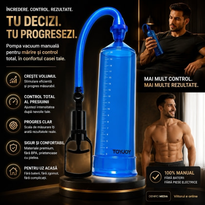 Pachet Promoțional Gel Titan 50 ml și Pompă Mărirea Penisului 5