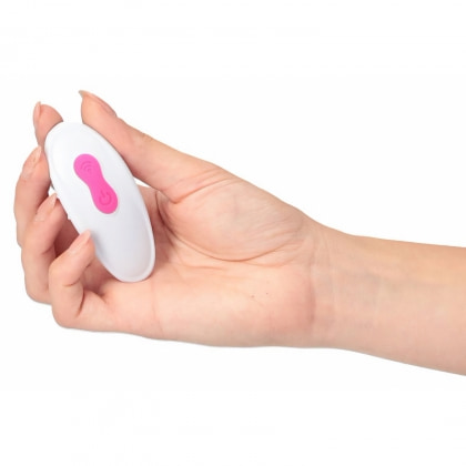 Satisfied Stimulator Dublu Reîncărcabil cu Telecomandă Roz 5