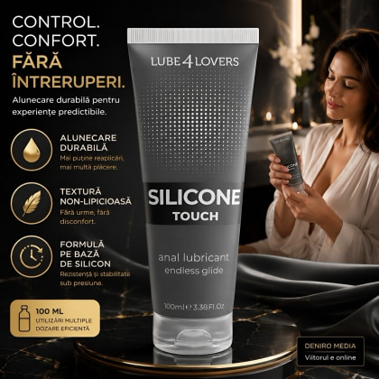 Toyz4Lovers Silicone Touch 100 ml: Alunecare anală 2