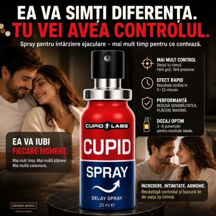 Tratament Ejaculare Precoce Spray Cupid Delay 25ml 4