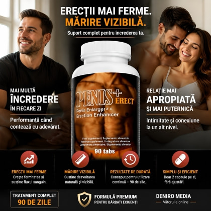 Tratament Mărire Penis Plus Erect 90buc 4