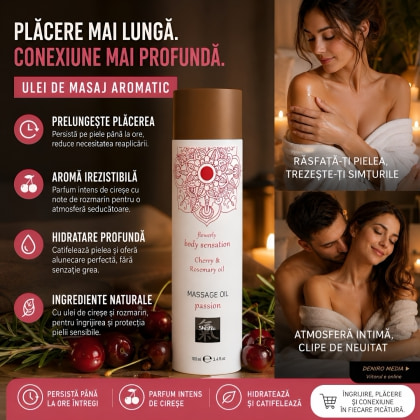 Ulei De Masaj Passion Cireșe și Rozmarin 100 ml 4