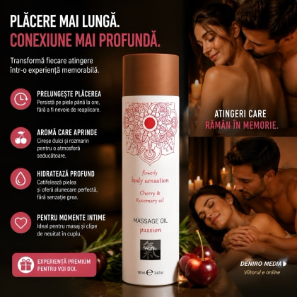 Ulei De Masaj Passion Cireșe și Rozmarin 100 ml 3