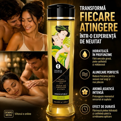 Ulei De Masaj Shunga Asian Fusion 250 ml 3