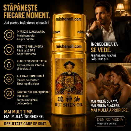 Ulei Întârziere Ejaculare Rui Shen 5ml 3