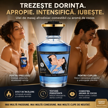 Ulei Masaj Aphrodisiac Warming Oil Coconut 100ml 2