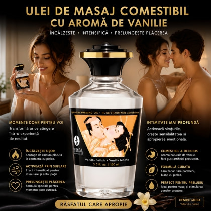 Ulei Masaj Aphrodisiac Warming Vanilla 100ml 2