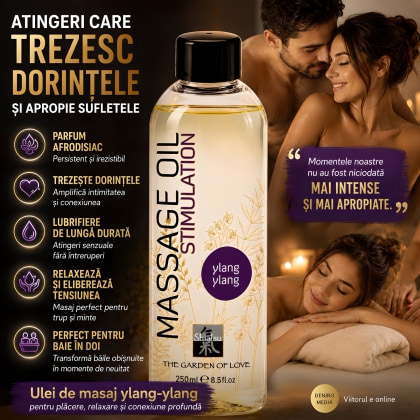 Ulei Masaj Shiatsu Ylang-Ylang 250 ml 3