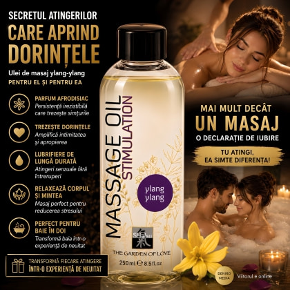 Ulei Masaj Shiatsu Ylang-Ylang 250 ml 4