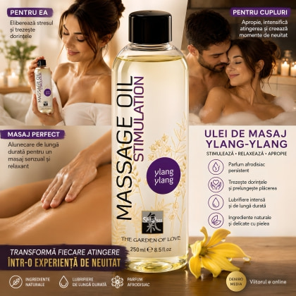 Ulei Masaj Shiatsu Ylang-Ylang 250 ml 2