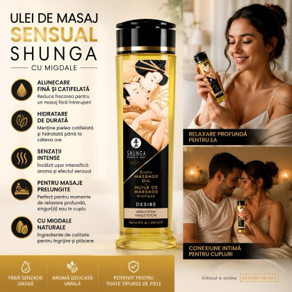 Ulei Masaj Shunga Migdale 250ml 3