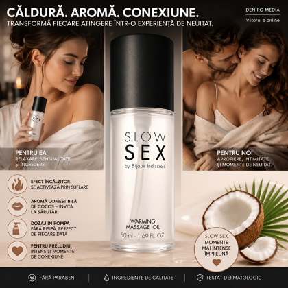 Ulei Masaj Slow Sex Warming Massage Oil 50ml 5
