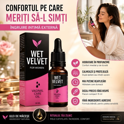 Ulei Pentru Zona Intimă Morningstar Wet Velvet Oil 15ml 5