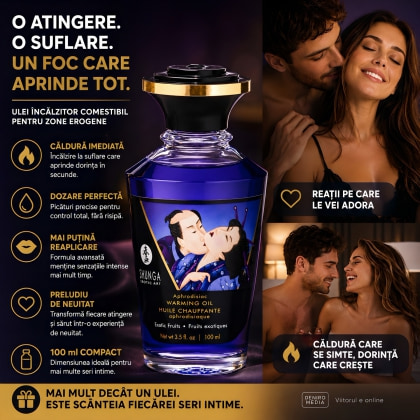 Ulei Seducător Stimulator Căldură Fructe Tropicale 100ml 3