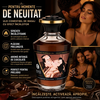 Uleiul Afrodisiac de Masaj cu Ciocolată cu Efect Încălzitor 100ml 4