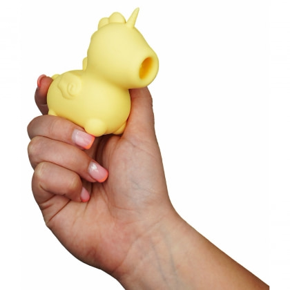 Unihorn Bean Blossom: Vibrator Mini 10+10 Reîncărcabil Galben 2