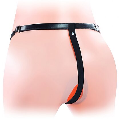 Strap-On Dublu Unisex Hollow 2