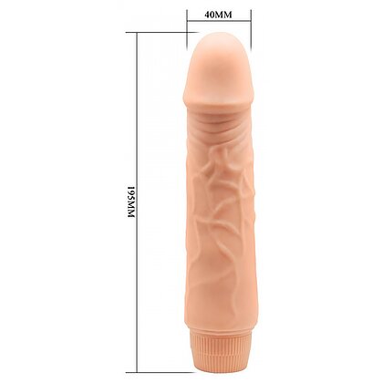 Vibrator Realist Barbara Jeff pentru Penetrare Vaginală 3