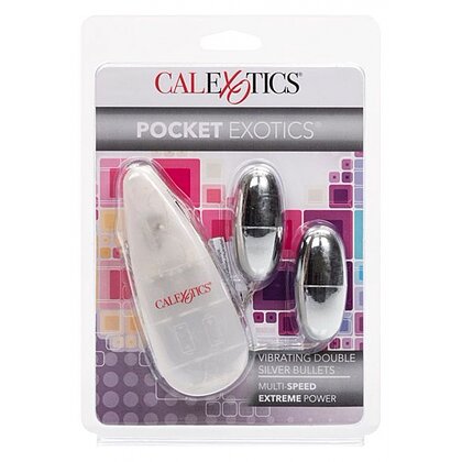 Vibrating Pocket Exotics Argintiu 3