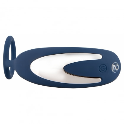 Vibrating Prostate Plug With Ring Albastru 2