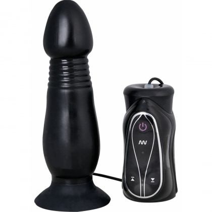 Vibrator Anal Pusher Negru 2