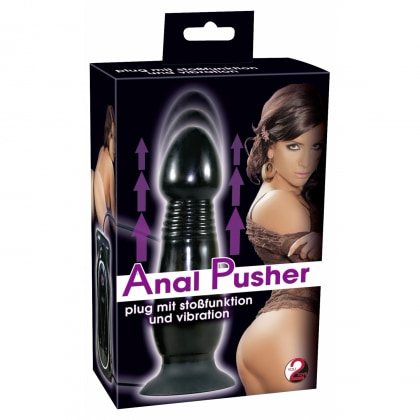 Vibrator Anal Pusher Negru 3