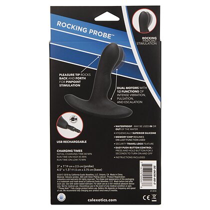 Vibrator Anal Wireless Rocking Probe Negru 5