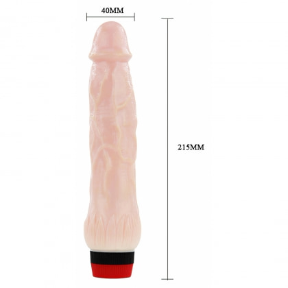 Vibrator Realistic Rockin Dong cu Vibrații Multiviteză 5