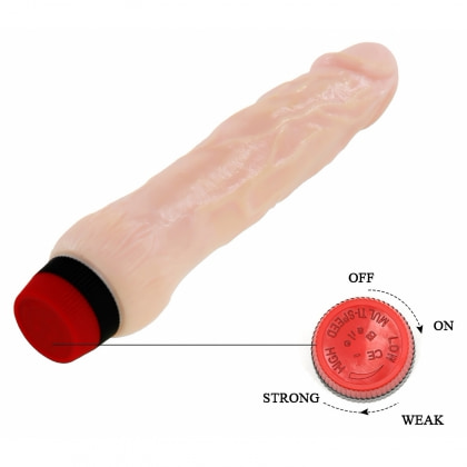 Vibrator Realistic Rockin Dong cu Vibrații Multiviteză 6