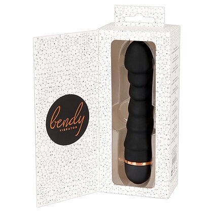 Vibrator Bendy Ripple Negru 4